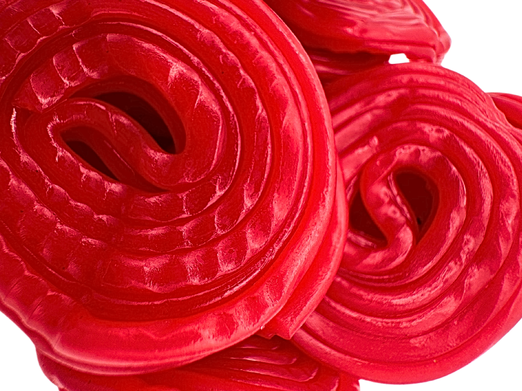STRAWBERRY LICORICE WHEELS 9.6oz