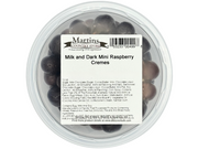 MINI RASPBERRY CREMES MILK/DARK CHOC 12oz