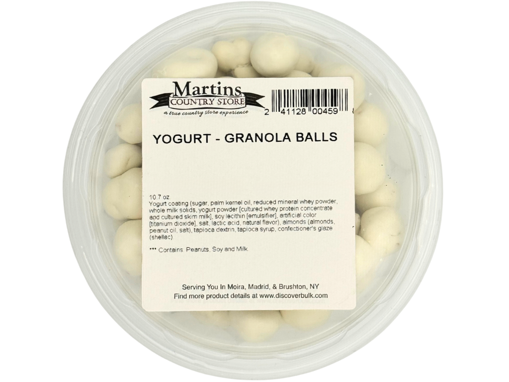 YOGURT COATED GRANOLA BALLS 10.7oz