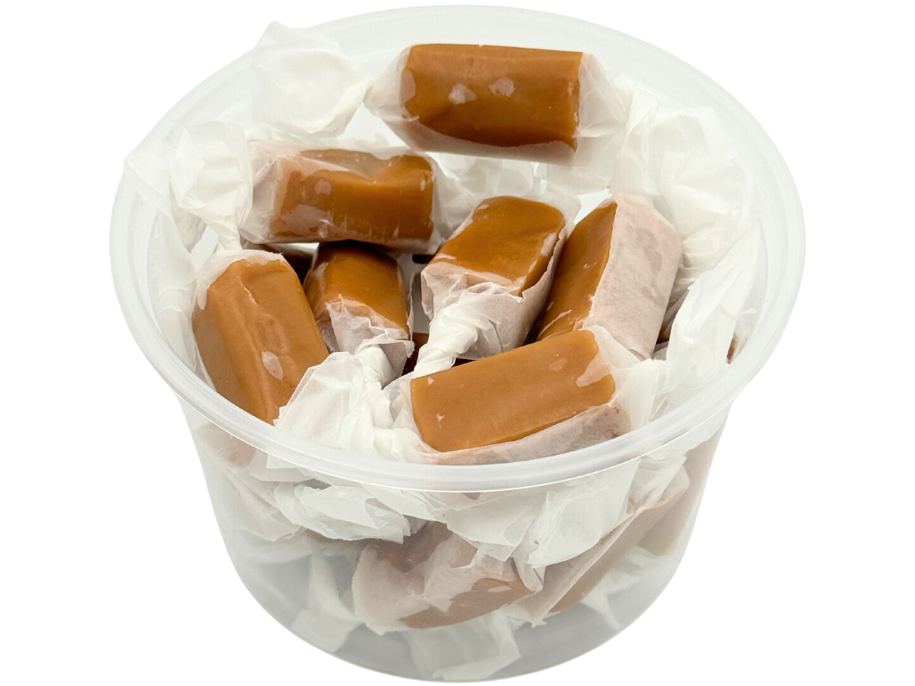 VANILLA SEA SALT CARAMELS 8oz