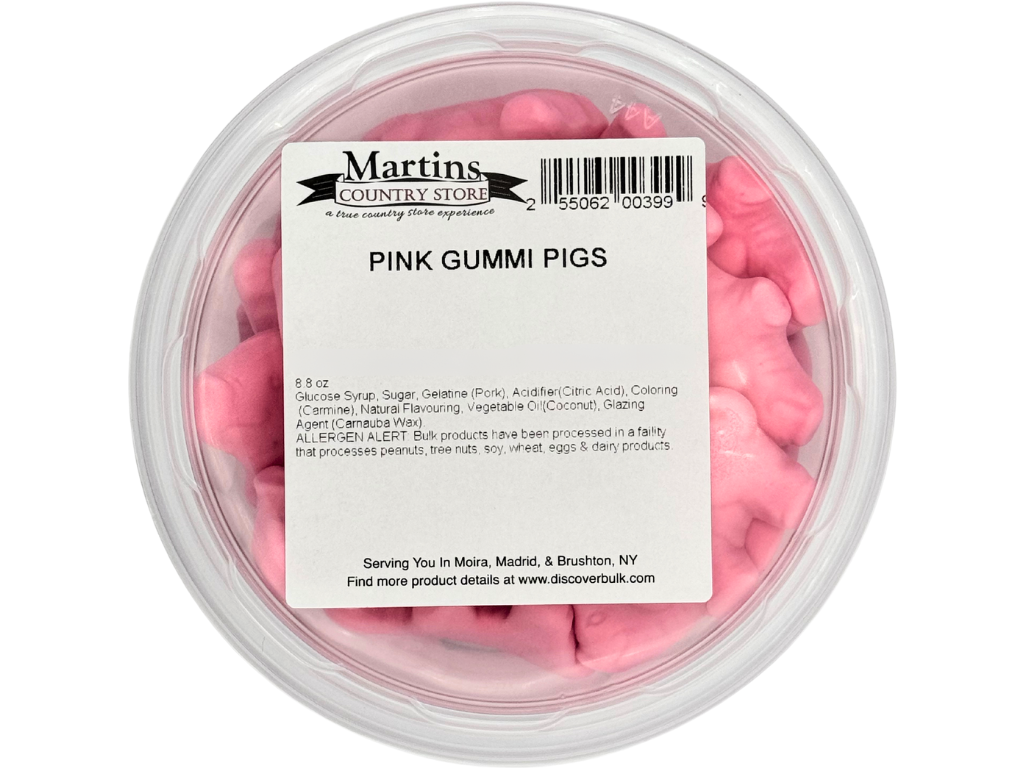 PINK GUMMI PIGS 8.8oz