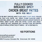 Breaded Spicy Chicken Breast Patties (FC) 30# ($.83/lb)