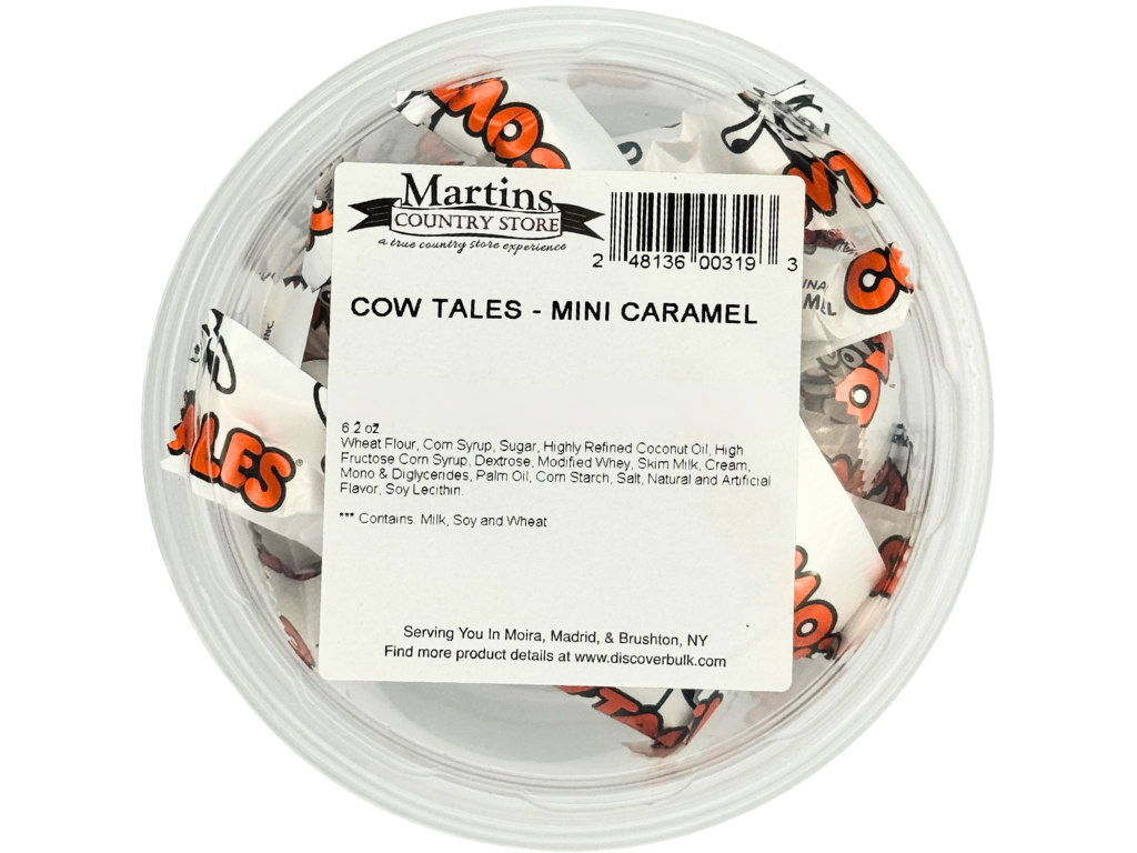 MINI CARAMEL COW TALES 6.2oz