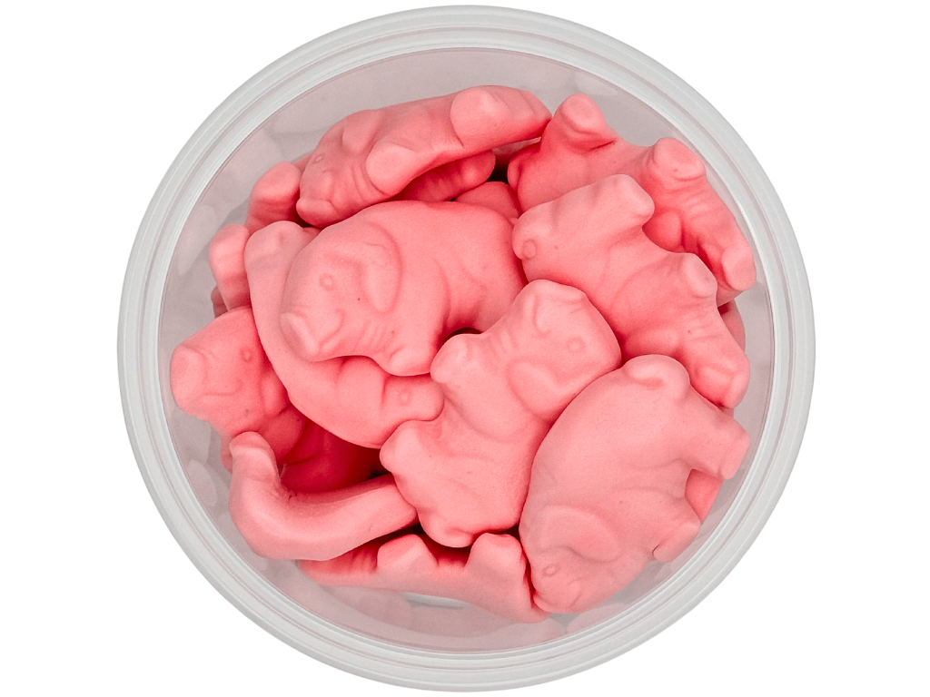 PINK GUMMI PIGS 8.8oz