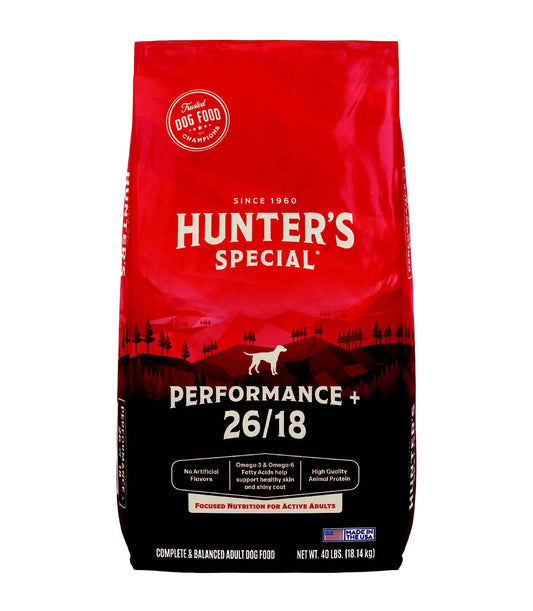 Hunters Special Performance Plus Dog Food 26/18 40#