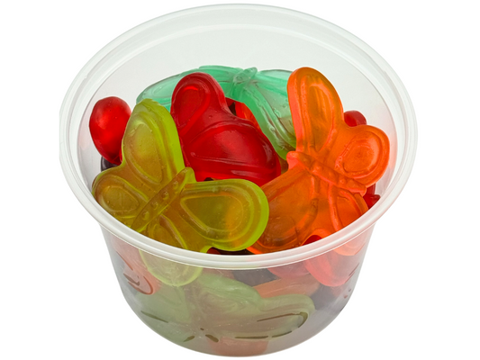 LARGE GUMMI BUTTERFLIES 12.8oz