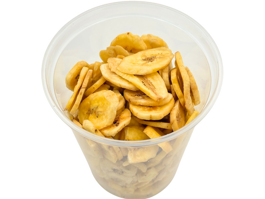 UNSWEETENED BANANA CHIPS 9.8oz