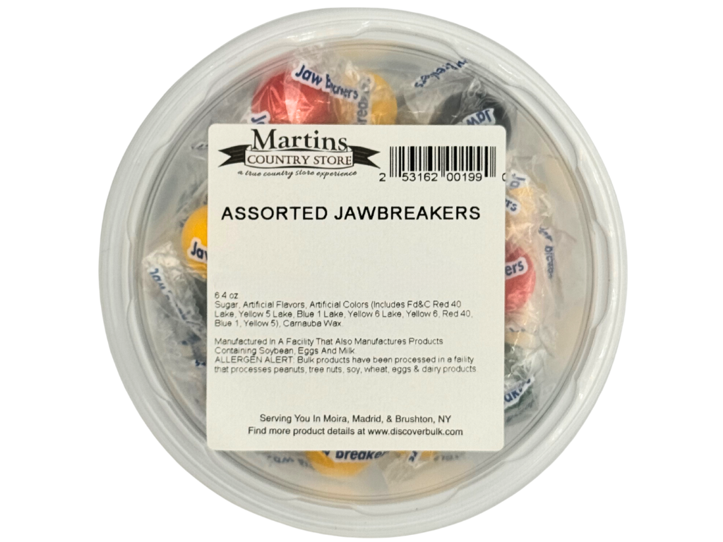 ASSORTED JAWBREAKERS 6.4oz