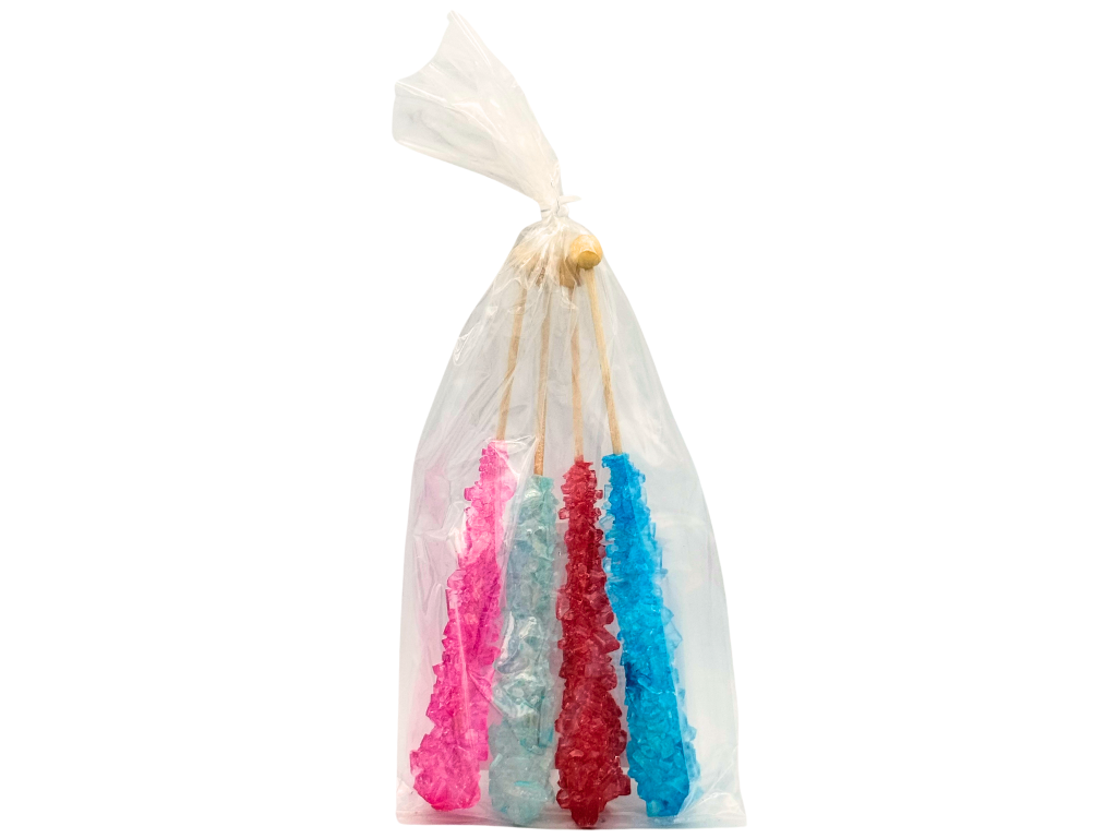 ROCK CANDY STICKS 4pk 3.2oz