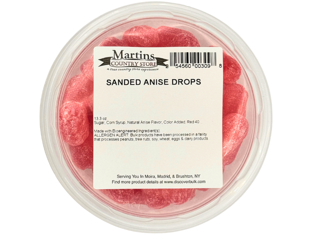 SANDED ANISE DROPS 13.3oz