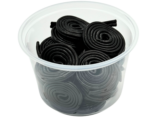 BLACK LICORICE WHEELS 9.6oz