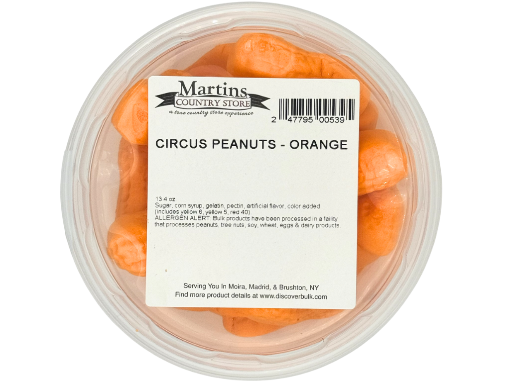 ORANGE CIRCUS PEANUTS 11.4oz