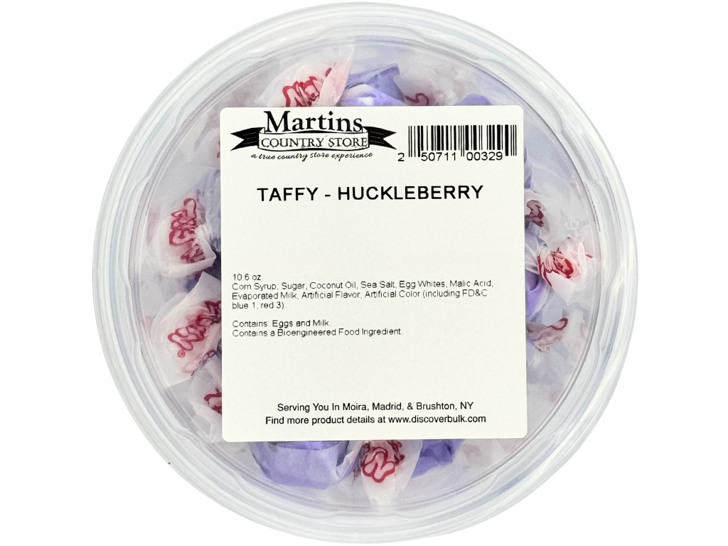 TAFFY- HUCKLEBERRY 10.6oz