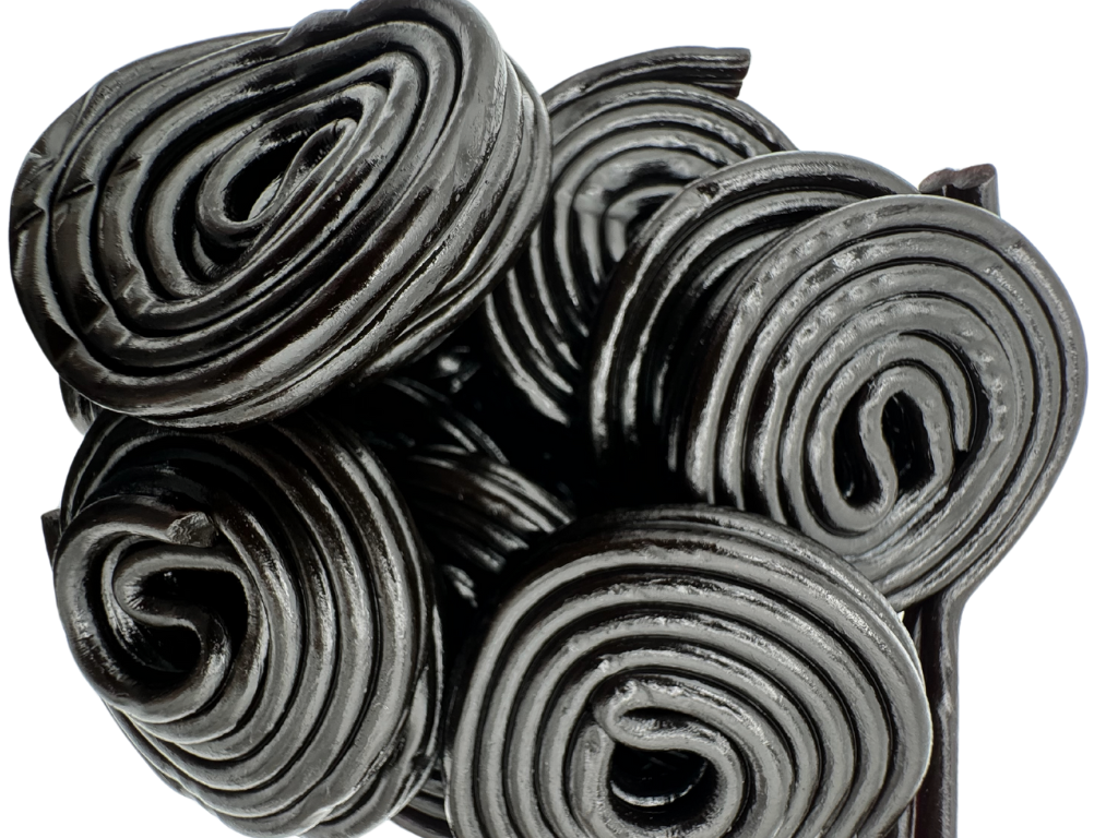 BLACK LICORICE WHEELS 9.6oz