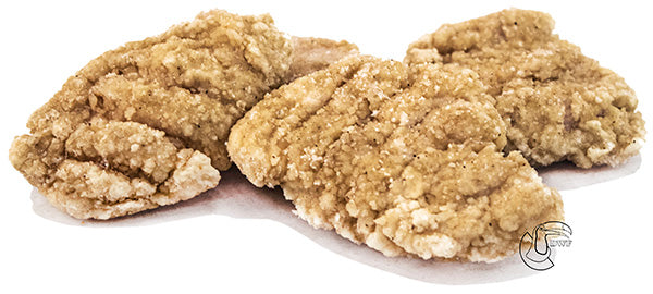 Breaded Chicken Tenderloin Fritters 20lbs, $1.25/lb