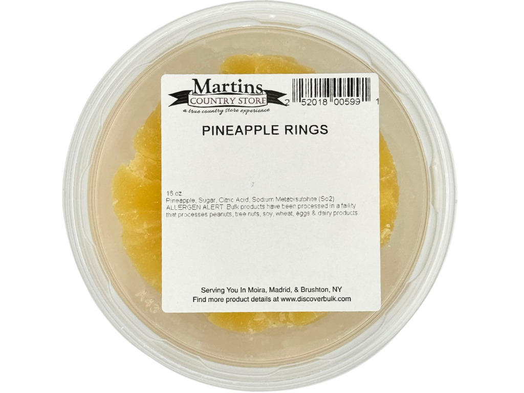 PINEAPPLE RINGS 16oz