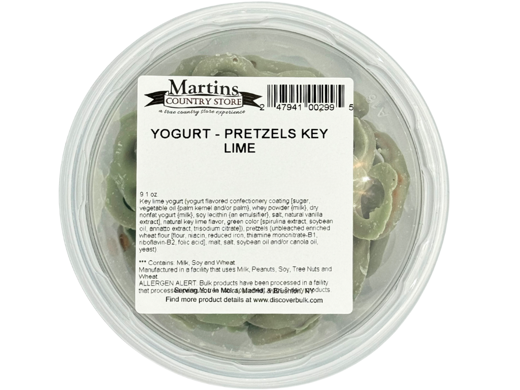 KEY LIME YOGURT PRETZELS