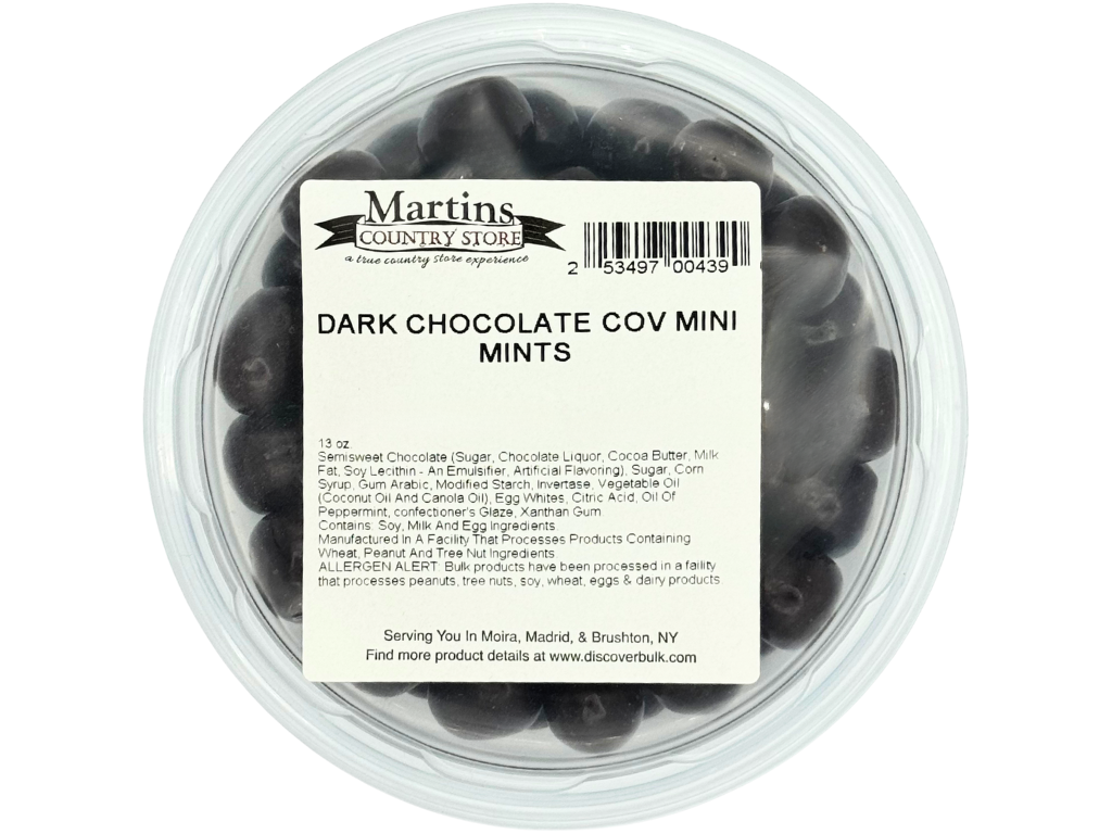 DARK CHOCOLATE MINI MINTS 13oz