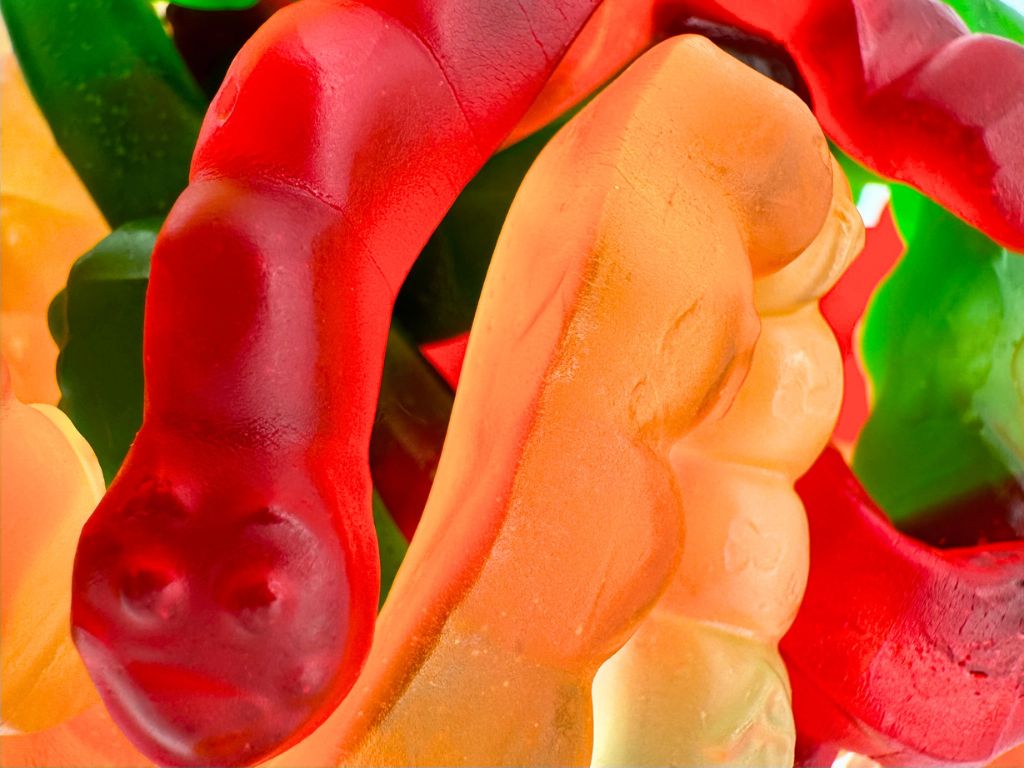 WILD FRUIT GUMMY WORMS 11.8oz