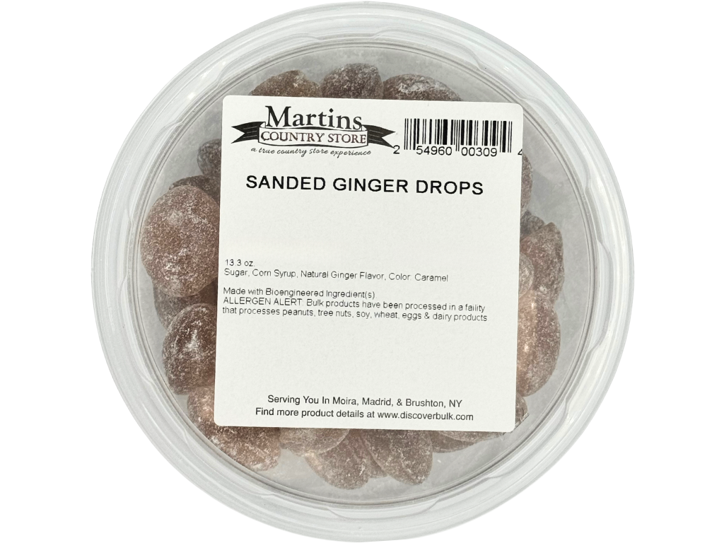 SANDED GINGER DROPS 13.3oz