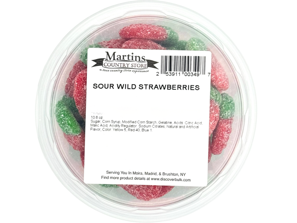 WILD STRAWBERRY SOUR GUMMY 10.6oz