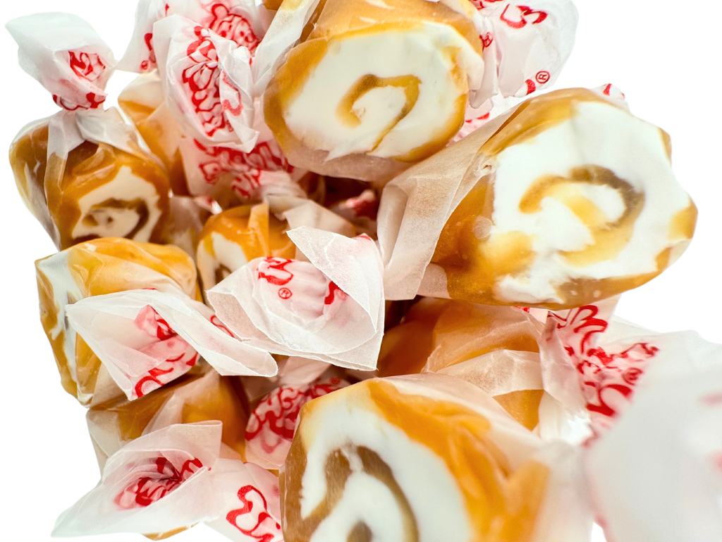 CARAMEL SWIRLS TAFFY 10.6oz