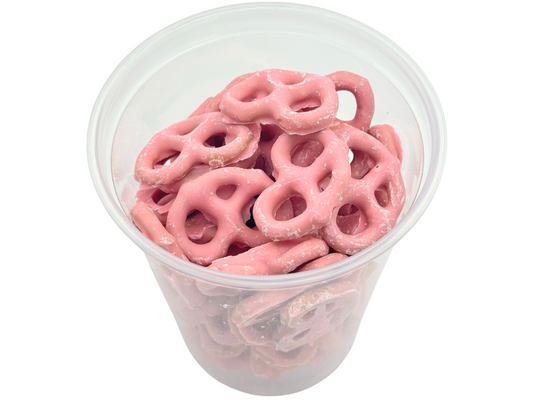 RASPEBERRY YOGURT PRETZELS 9.1oz