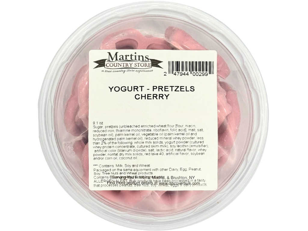 CHERRY YOGURT PRETZELS 9.1oz