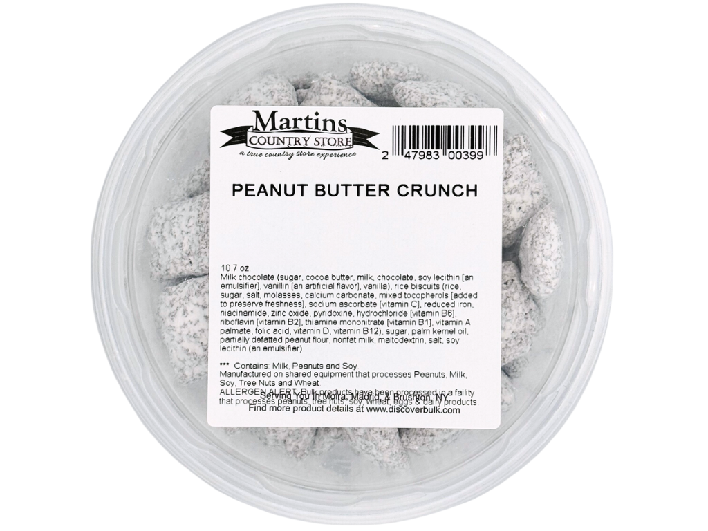 PEANUT BUTTER CRUNCH 10.6oz