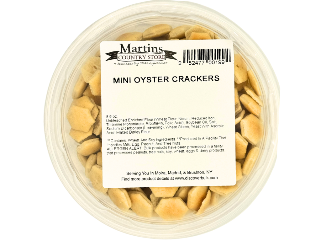 MINI OYSTER CRACKERS 8.6oz