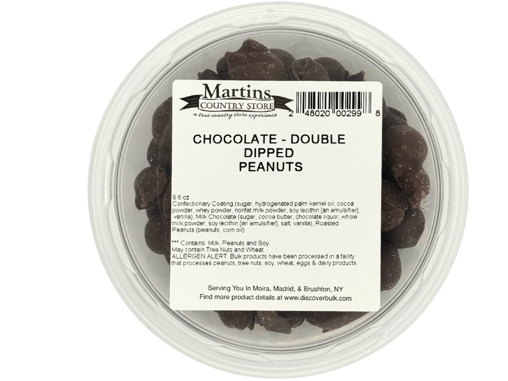 DOUBLE DIPPED MILK CHOCOLATE PEANUTS 9.6oz