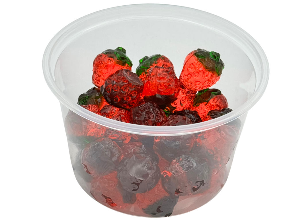 4D GUMMY STRAWBERRIES 9.6