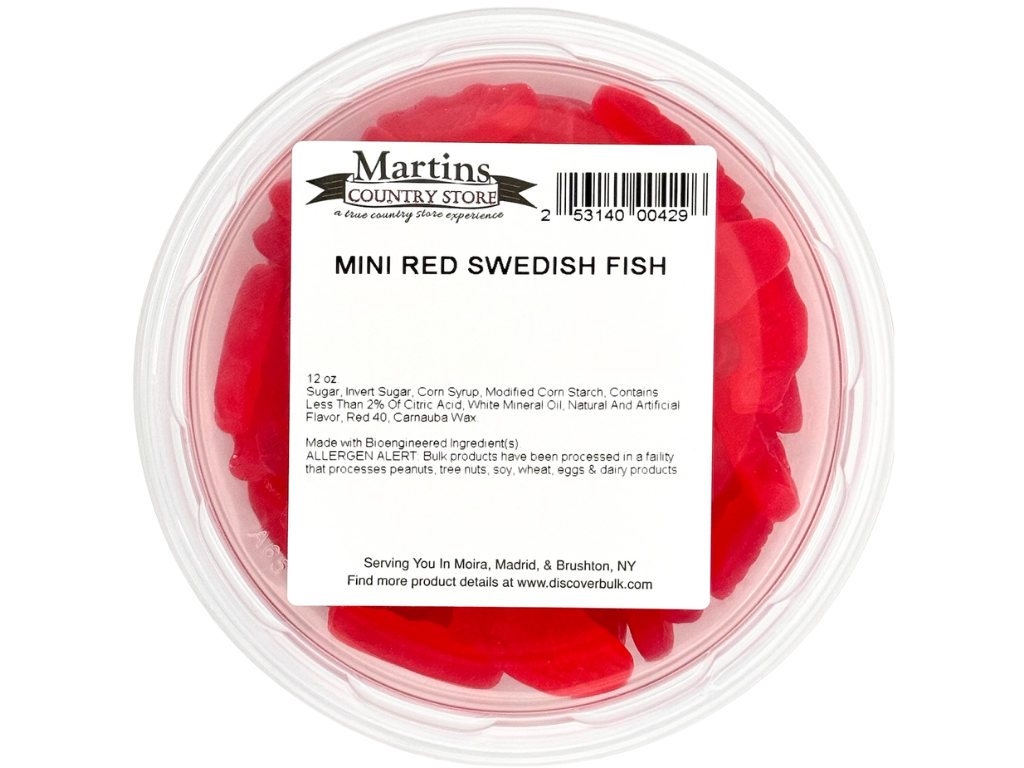 MINI RED SWEDISH FISH 12oz