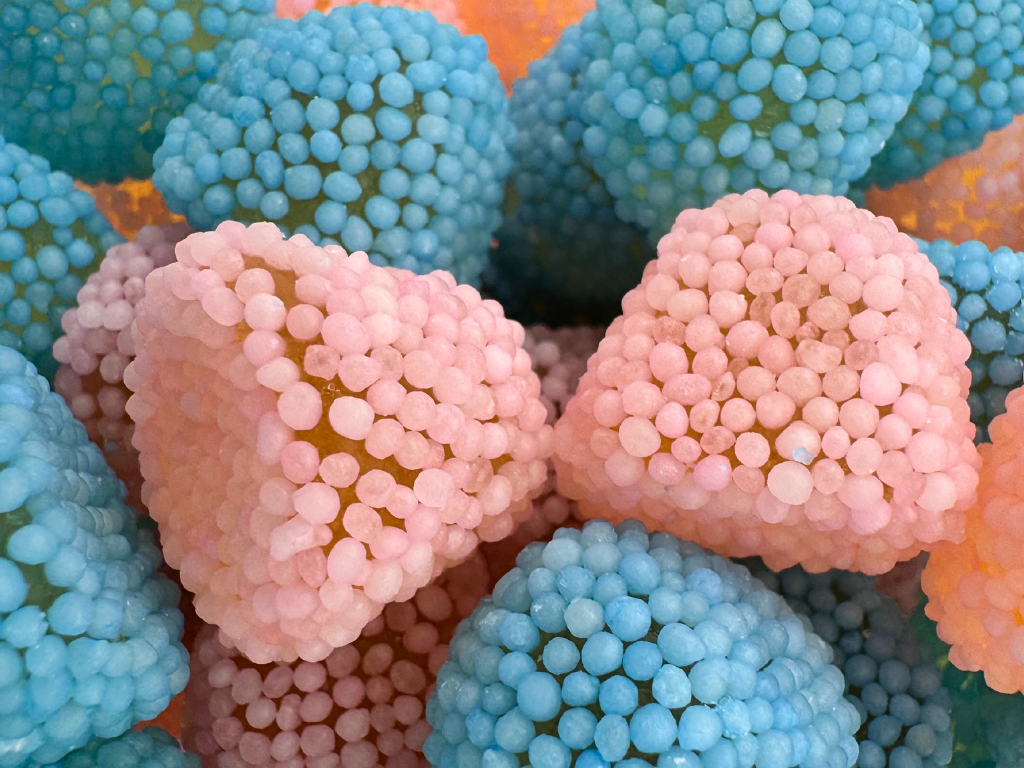 BLUE & PINK GUMMY BERRIES 11.7oz