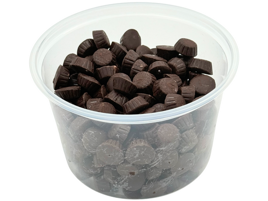 DARK CHOCOLATE MINI RASPBERRY CUPS 10.oz