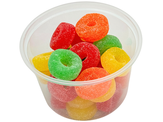 ASSORTED FRUIT RING JELLS 10.6oz