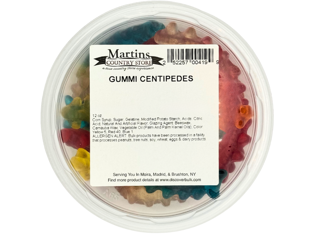 GUMMY CENTIPEDES 12oz