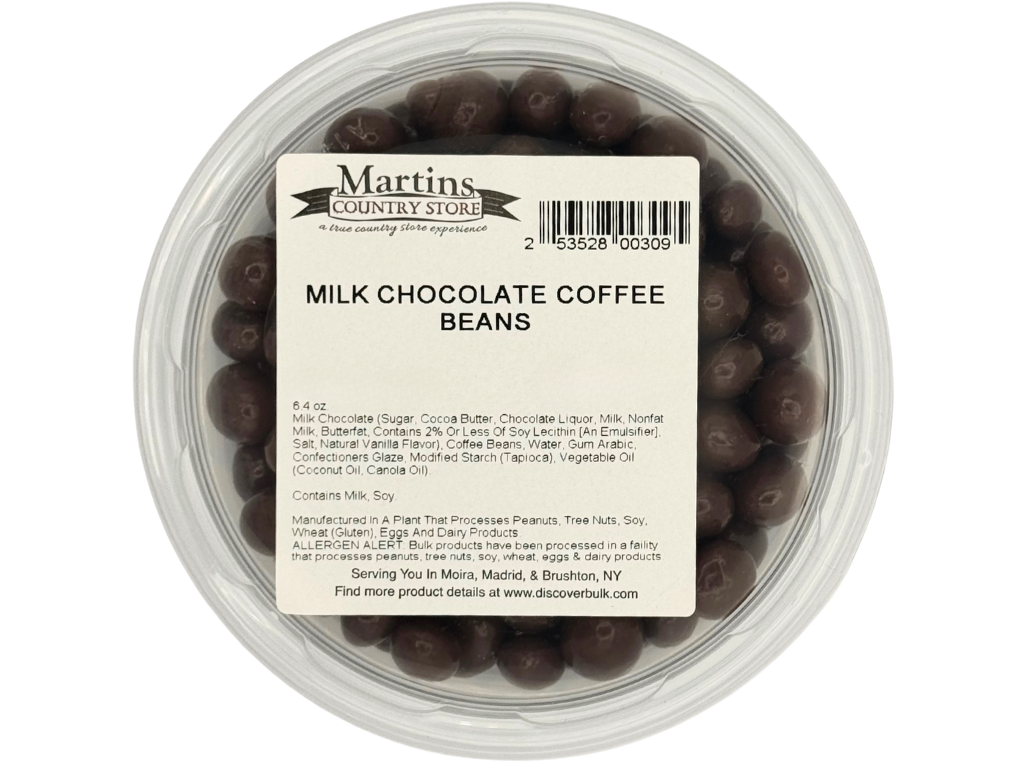 MILK CHOCOLATE COFFEE BEANS 6.4oz