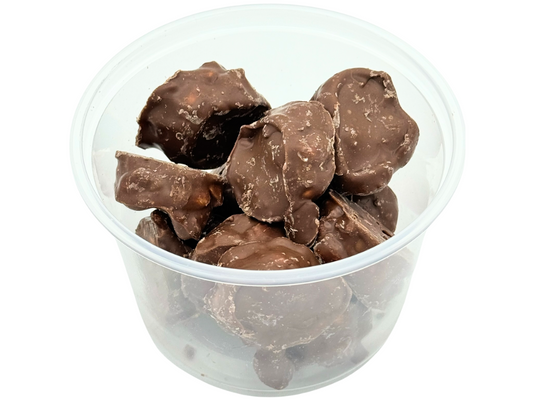 CHOCOLATE PEANUT CLUSTERS 8.2oz