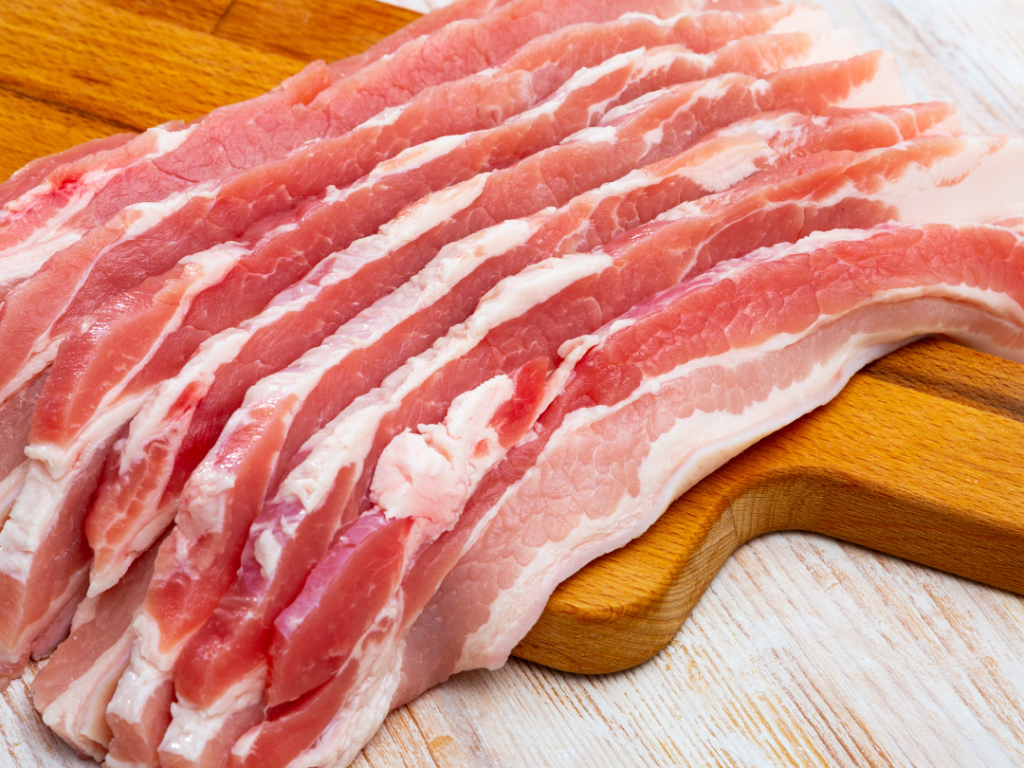 THICK APPLEWOOD SMOKED BACON 4lbs, $5.50/lb