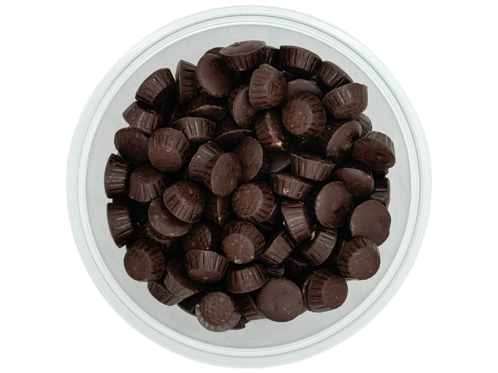 DARK CHOCOLATE MINI RASPBERRY CUPS 10.oz