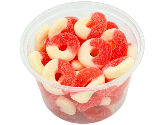 WATERMELON GUMMY RINGS 11oz