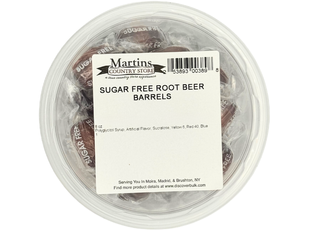 SUGAR FREE ROOT BEER BARRELS 8oz