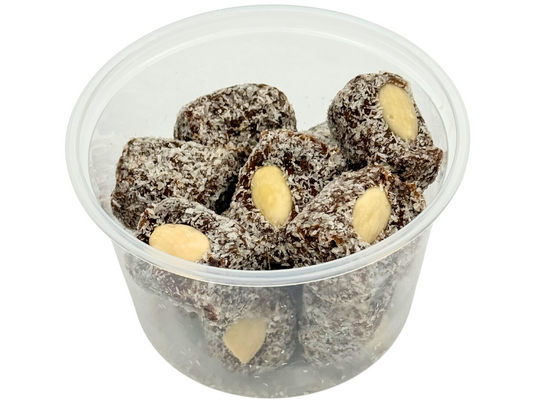 COCONUT ROLLED DATES 9.6oz