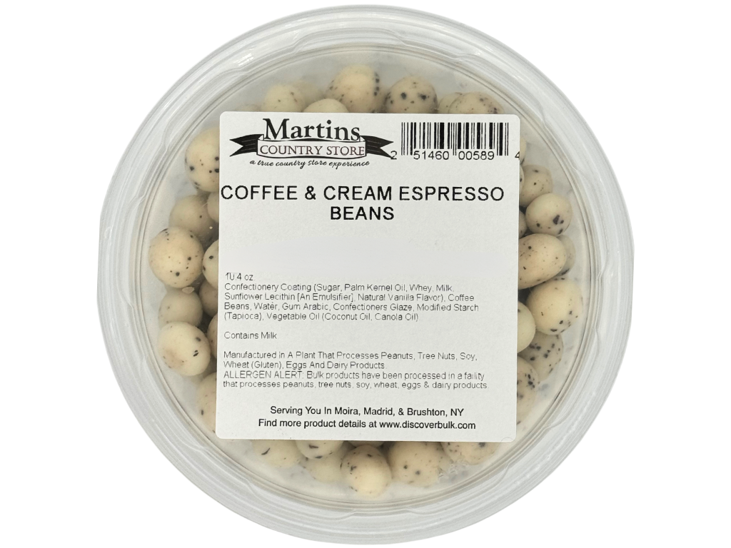 COFFEE & CREAM ESPRESSO BEANS 10.4oz