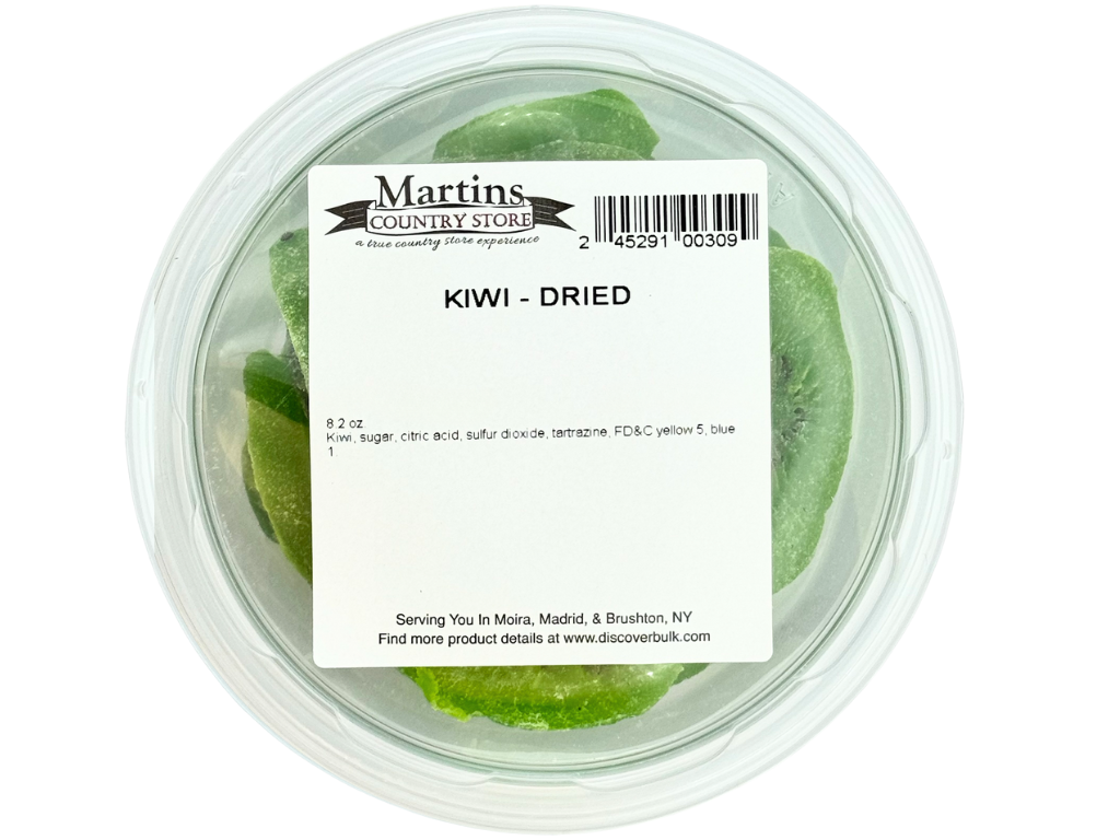 DRIED KIWI SLICES 8oz