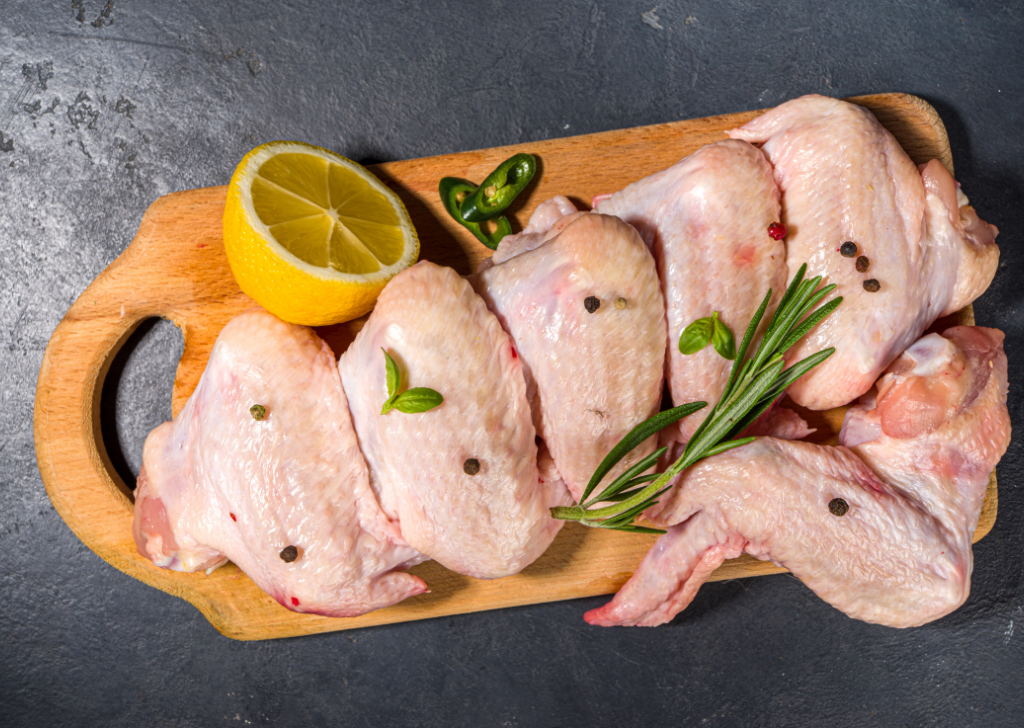 JUMBO CHICKEN WINGS 10lbs, $3.49/lb