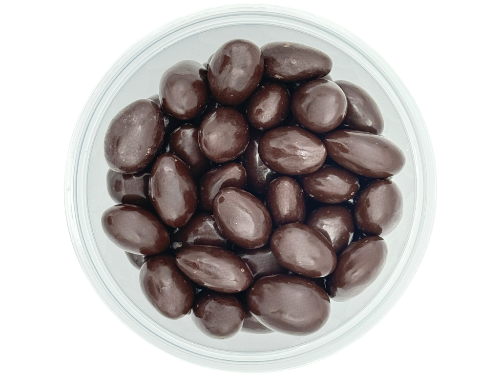 DARK CHOCOLATE ALMONDS 12oz