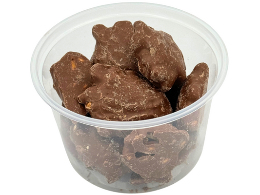 MILK CHOCOLATE CARAMEL PEANUT CLUSTERS 9.6oz