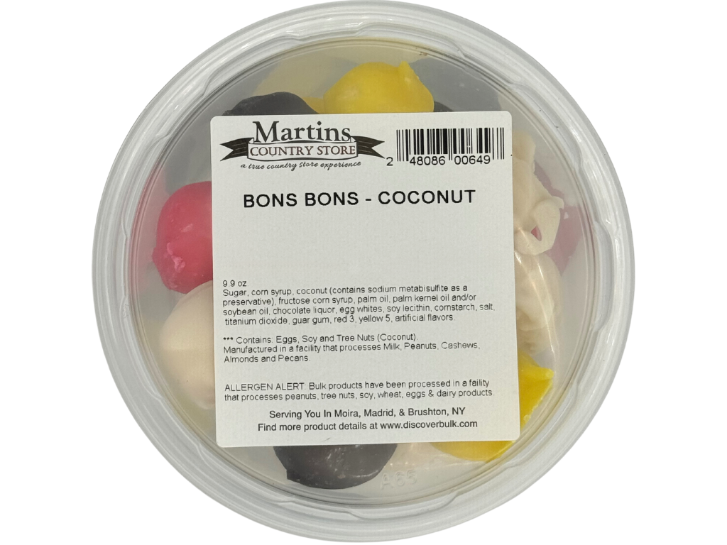 COCONUT BONS BONS 9.9oz